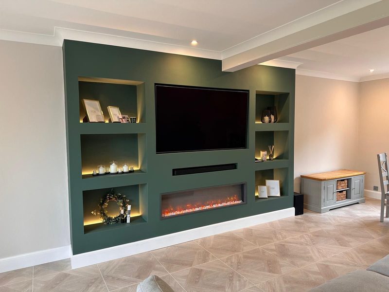 Media Walls by Abacus Joinery